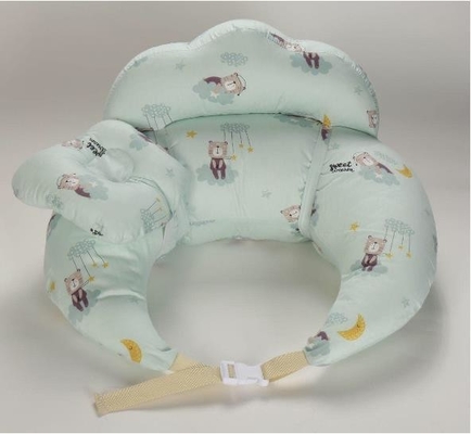 Polyester Filled Anti Bacterial Breastfeeding Support Pillow 20cm Height