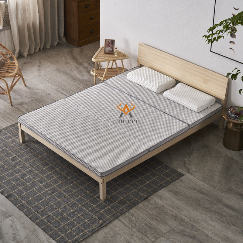 High Polymer Air Fiber Portable Folding Mattress Durable Safe Breathable Mattress